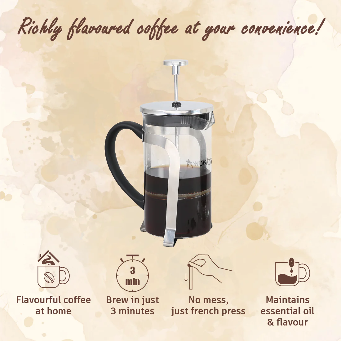 The Perfect French Press Coffee  DrinksdeliIndia – DrinksDeli India