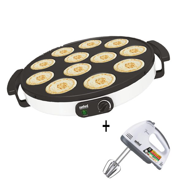 SANFORD Bundle Crepe Maker SF5987CM + Handmixer SF1340HM (free)