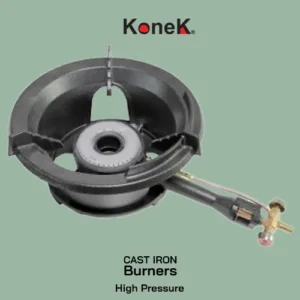 KONEK Cast Iron Burner High Pressure K3B + FREE PURI PRESS (PRESS03) WORTH RS 650.