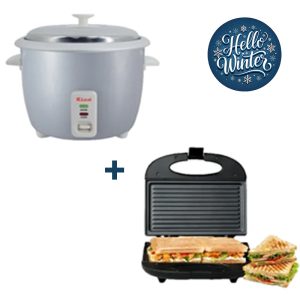 RICO Cooker RC1702 (2.8L) + Free Sandwich Grill SG2408