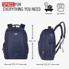 HARISSONS Zylo Casual Laptop Backpack Navy Blue PGreen - Image 2