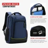 HARISSONS Python Casual Laptop Backpack Navy Blue - Image 5