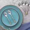 WONDERCHEF Roma Tea Spoon - Gold Plated - Set of 6pcs 63154088 (WON655) - Image 4