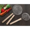 Stainless Steel Skimmer 19cm with wooden handle (ABD041) - Image 2
