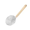 Stainless Steel Skimmer 19cm with wooden handle (ABD041)