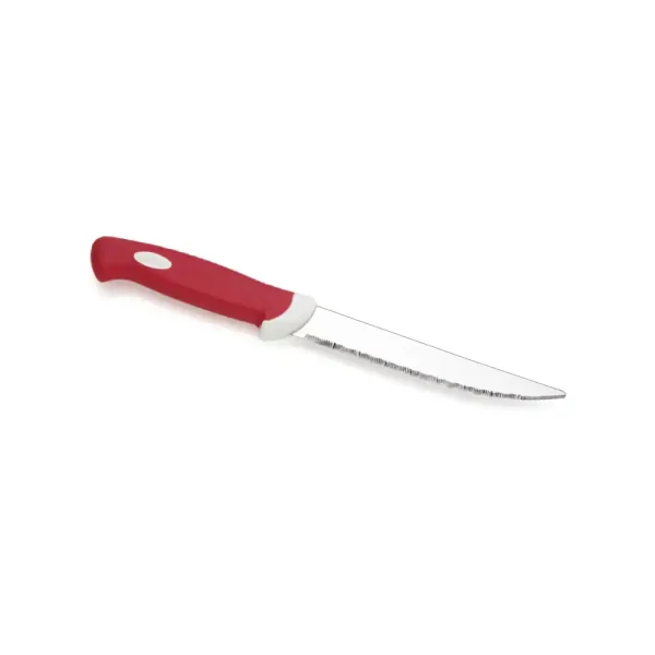 ABD Stainless Steel Double Mold Soft Grip Plain Knife 9 inches A08 ABD532