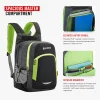 HARISSONS Xeno Casual Laptop Backpack (Quadraquip) Grey Lime - Image 2