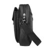 HARISSONS Suave PU Leather Small Sling Messenger Black - Image 3