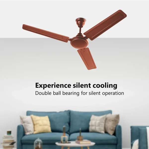 RICO Ceiling Fan 48" CF2305 Brown - Image 5