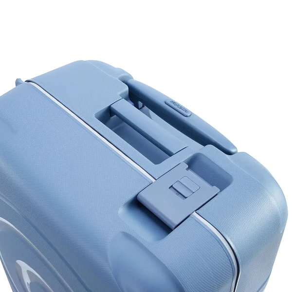 AMERICAN TOURISTER Circurity Cabin 55cm Azure Grey + Free Zylo Backpack - Image 8