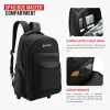 HARISSONS Clique Trolley Laptop Backpack Black - Image 4
