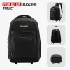 HARISSONS Clique Trolley Laptop Backpack Black - Image 6