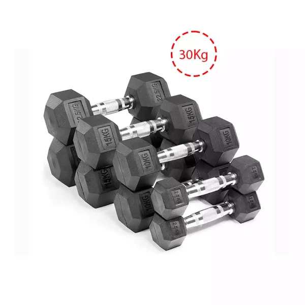FITNESS Dumbbell Hexagonal (FIT169) HJ-00068 30Kg
