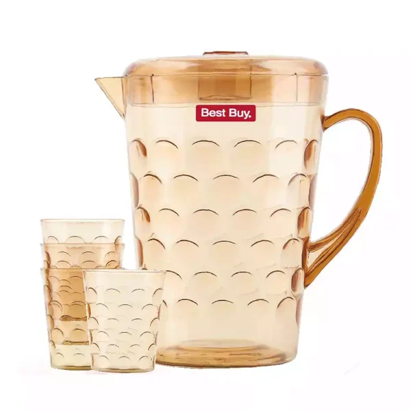 FLAMINGO Water Jug Set with 4 cups (FLM355) FL-BB5927WJ - Image 4