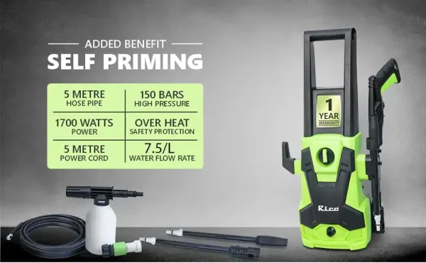 RICO High Pressure Washer HP2207 - Image 2