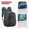 HARISSONS Hypnos Casual Laptop Backpack Grey Teal - Image 5