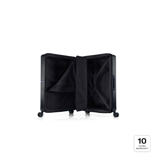 SAMSONITE Minter 75cm Black HH5(*)09003 plus Free Travel Iron SF43SI worth Rs 1990 (Still stock lasts) - Image 2