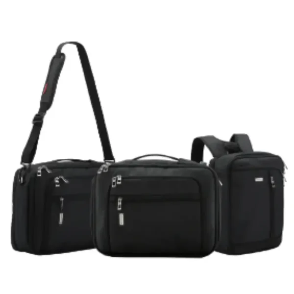 HARISSONS Metro Premium Laptop Backpack 3in1 USB Port Black - Image 5