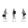 HARISSONS Metro Premium Laptop Backpack 3in1 USB Port Black - Image 6
