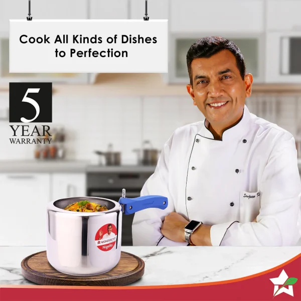 WONDERCHEF P.Cooker Nigella SS I/ Lid IB 3L (WON705) 63153345 - Image 4