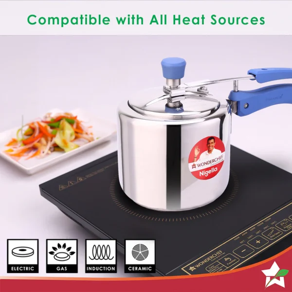 WONDERCHEF P.Cooker Nigella SS I/ Lid IB 3L (WON705) 63153345 - Image 6