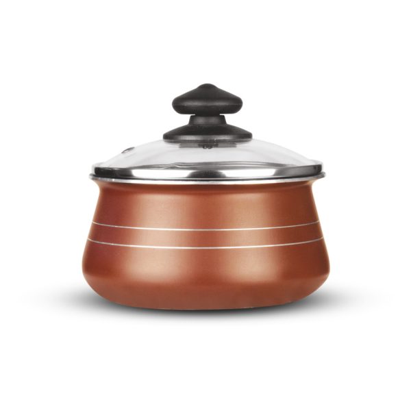 ORANGE Non Stick Matka Handi 16cm 2.6mm 1.3Lt (ORA149)