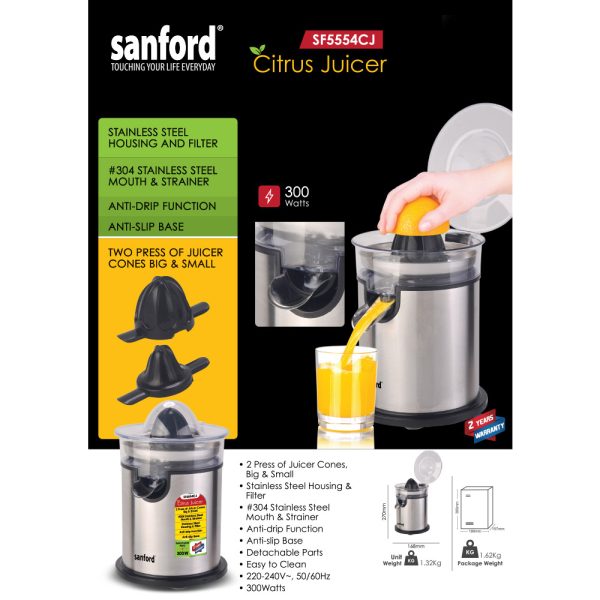 SANFORD Citrus Juicer SF5554CJ - Image 2