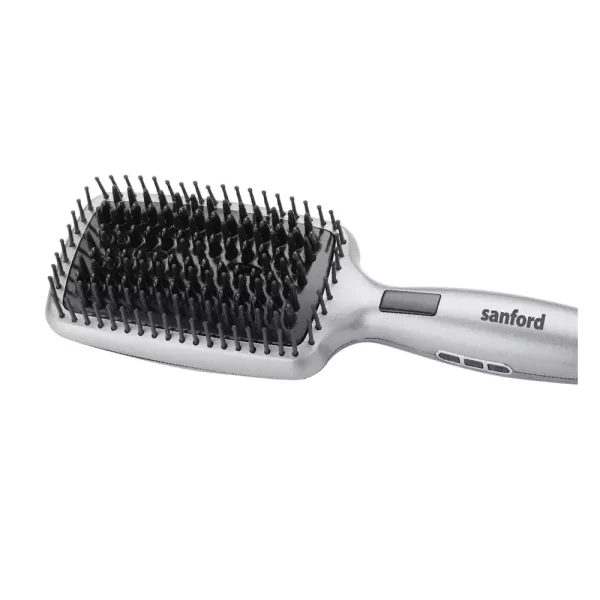 SANFORD Hair Straightener Brush SF10201HS White - Image 2
