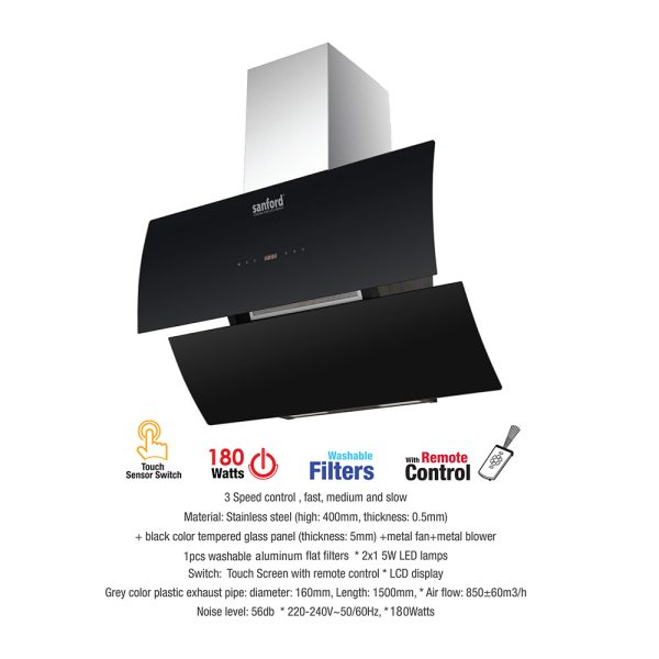 SANFORD Cooker Hood SF5482RH - Image 2