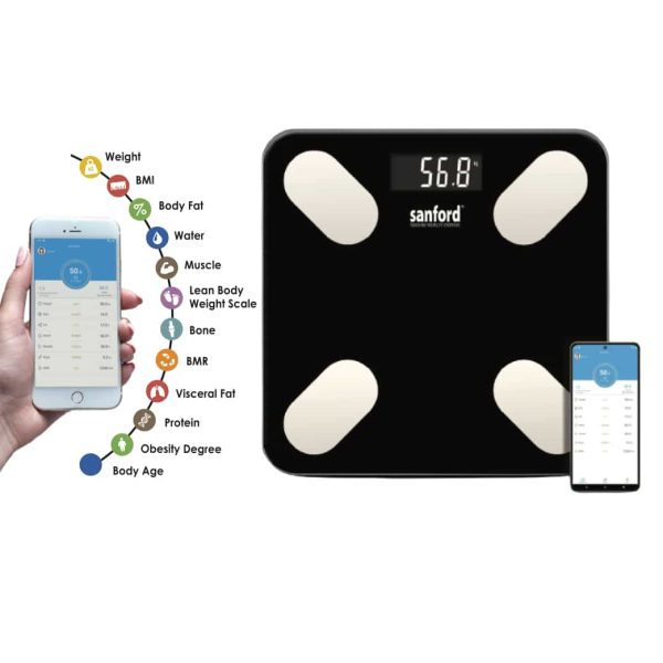 SANFORD Personal Smart Bathroom Scale SF1525FPS - Image 2