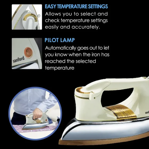 SANFORD Dry Iron (Pancha) SF21DI - Image 6