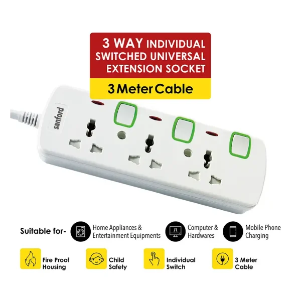 SANFORD Extension Socket SF2301ES - Image 4