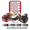 SANFORD 5 Liters Digital Air Fryer SF2456AF Red - Image 2