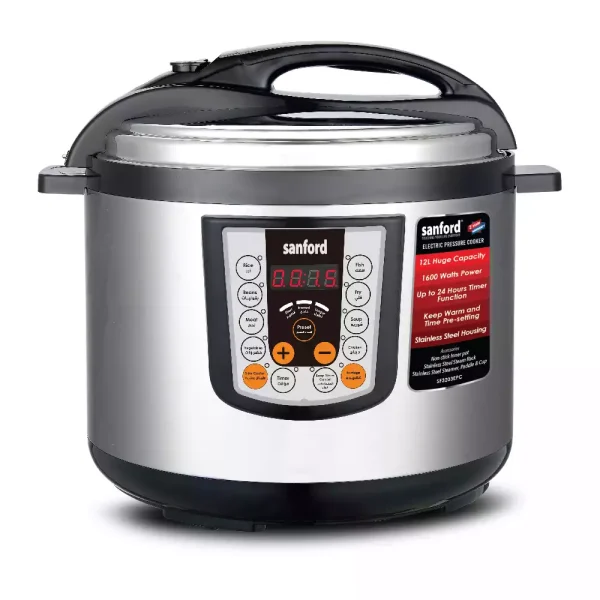 SANFORD Digital Pressure Cooker 12 Lts SF3203EPC