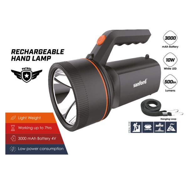 SANFORD Rechargeable Search Light SF4743SL - Image 6