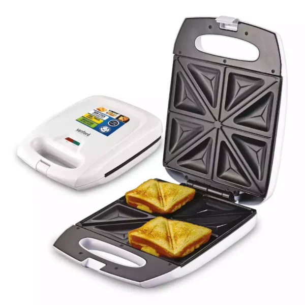 SANFORD Sandwich Maker 4 Slice SF5723ST + free Kettle SF3343EK worth Rs 990 - Image 4