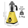 SANFORD Mixer Grinder SF5911GM Yellow + Free (SF1333HM+SF3343EK) - Image 2