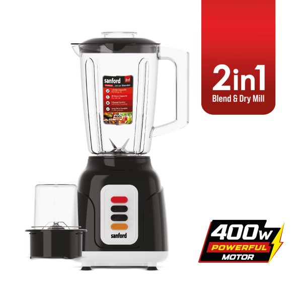 SANFORD Blender 2in1 400W SF6806BR A Black - Image 2