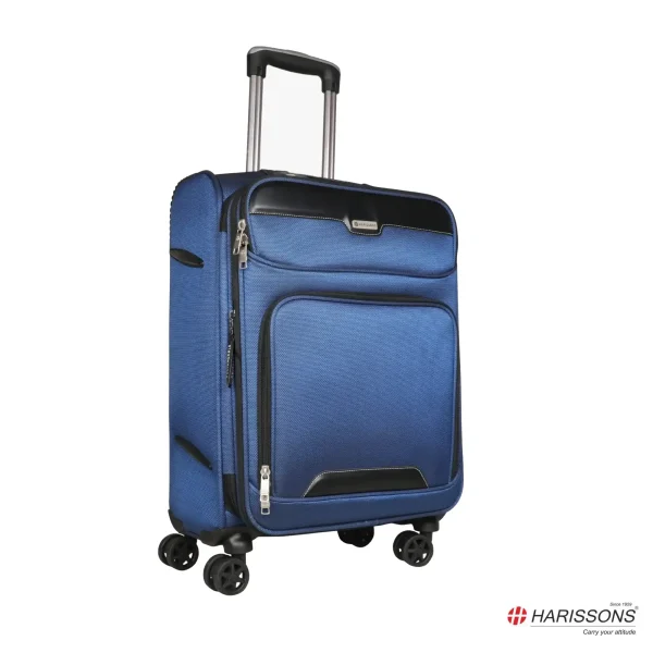 HARISSONS Stellar Cabin Luggage 20" Electric Blue