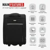 HARISSONS Sleek Trolley Duffle Black - Image 4