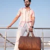 HARISSONS Viktor Duffle Bag Vegan Leather Black - Image 10