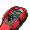 HARISSONS WINGMAN Duffle Bag with wheels Black Red - Image 2