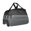 HARISSONS WINGMAN Duffle Bag with wheels Dark Grey Black - Image 3