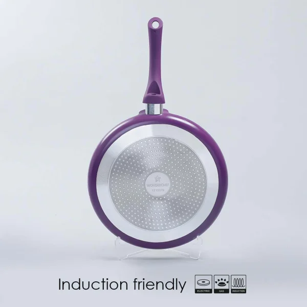 WONDERCHEF Royal Velvet Pan 28 CM Purple 63152111 (WON080) - Image 9