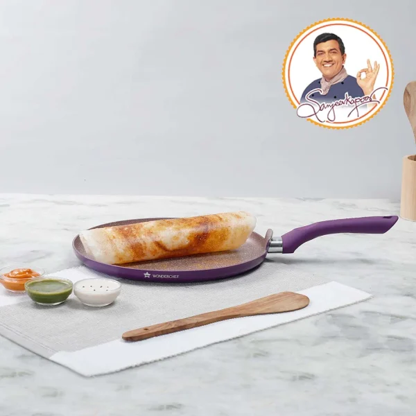 WONDERCHEF Royal Velvet Pan 28 CM Purple 63152111 (WON080) - Image 7