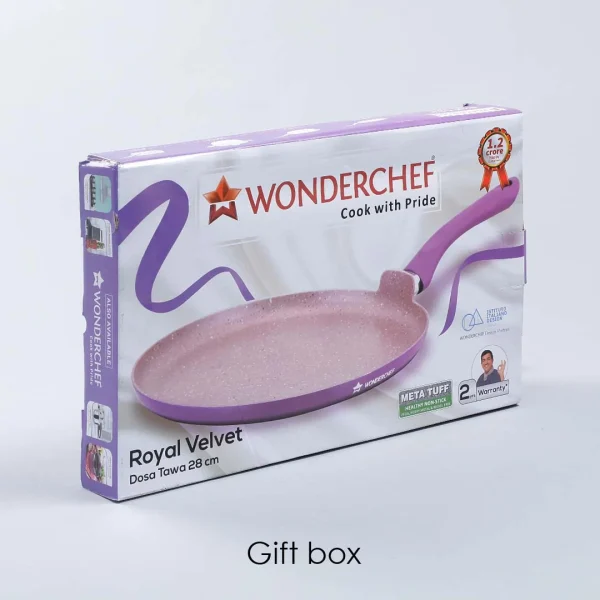 WONDERCHEF Royal Velvet Pan 28 CM Purple 63152111 (WON080) - Image 6
