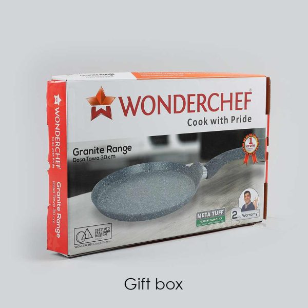 WONDERCHEF Non-Stick 30cm Pan | Granite | Induction Bottom | Soft-Touch Handles | 2 Year Warranty | Grey (WON317) 63152991 - Image 13