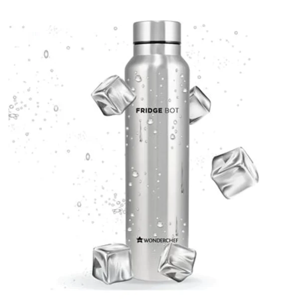 WONDERCHEF Stainless Steel Fridge-bot 1000 ml Each | Pack of 2 WON475 - Image 4