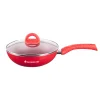WONDERCHEF Non Stick Granite Aluminium Wok With Glass Lid, 24cm 63153530 (WON486) - Image 2