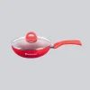 WONDERCHEF Non Stick Granite Aluminium Wok With Glass Lid, 24cm 63153530 (WON486) - Image 4
